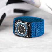 Tefeca Unity Series Elastic Compatible/Replacement Band for Apple Watch/Apple Watch Ultra | Blue Summer | 38/40/41mm 42/44/45mm