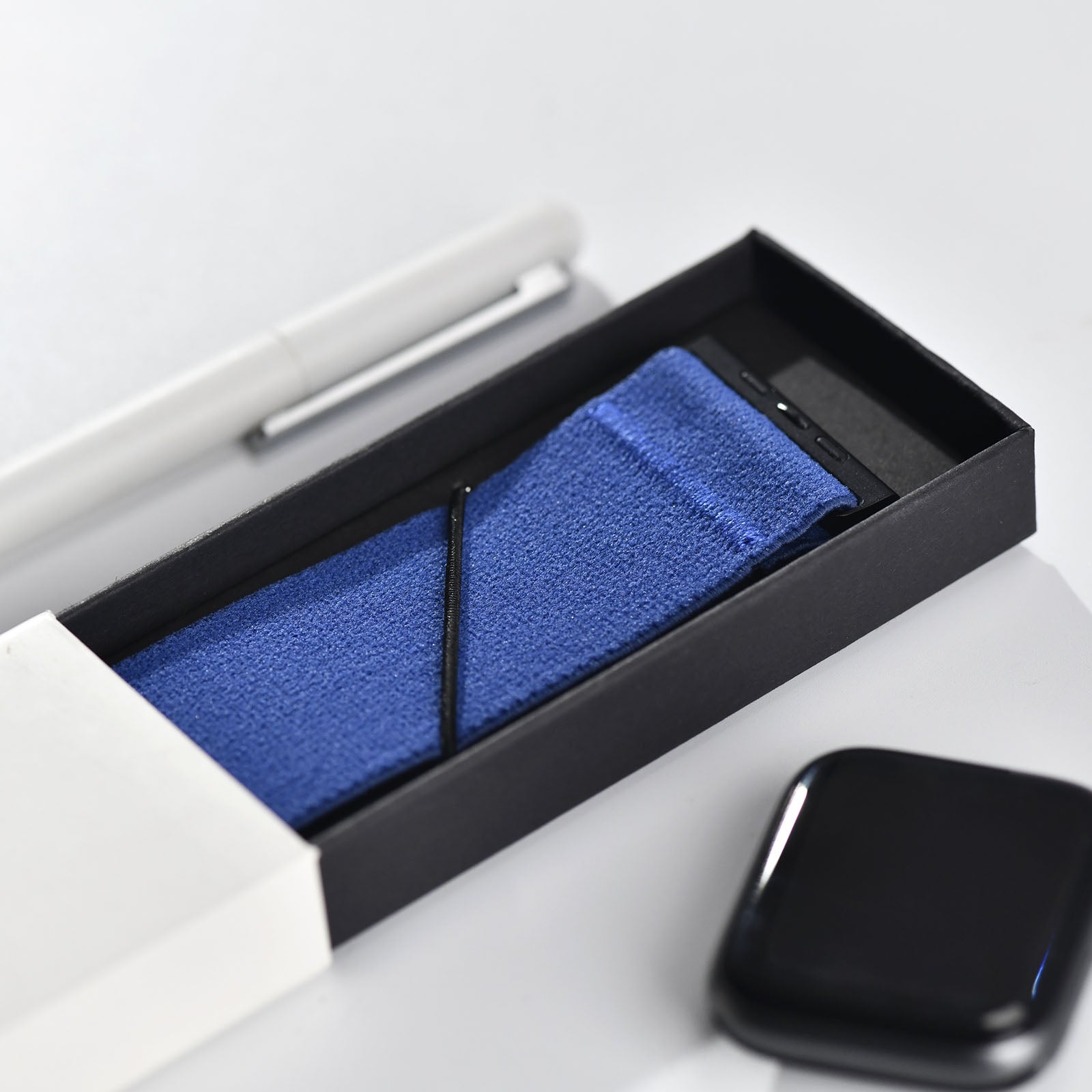 Tefeca Unity Series Elastic Compatible/Replacement Band for Apple Watch/Apple Watch Ultra | Blue Plush | 38/40/41mm 42/44/45mm