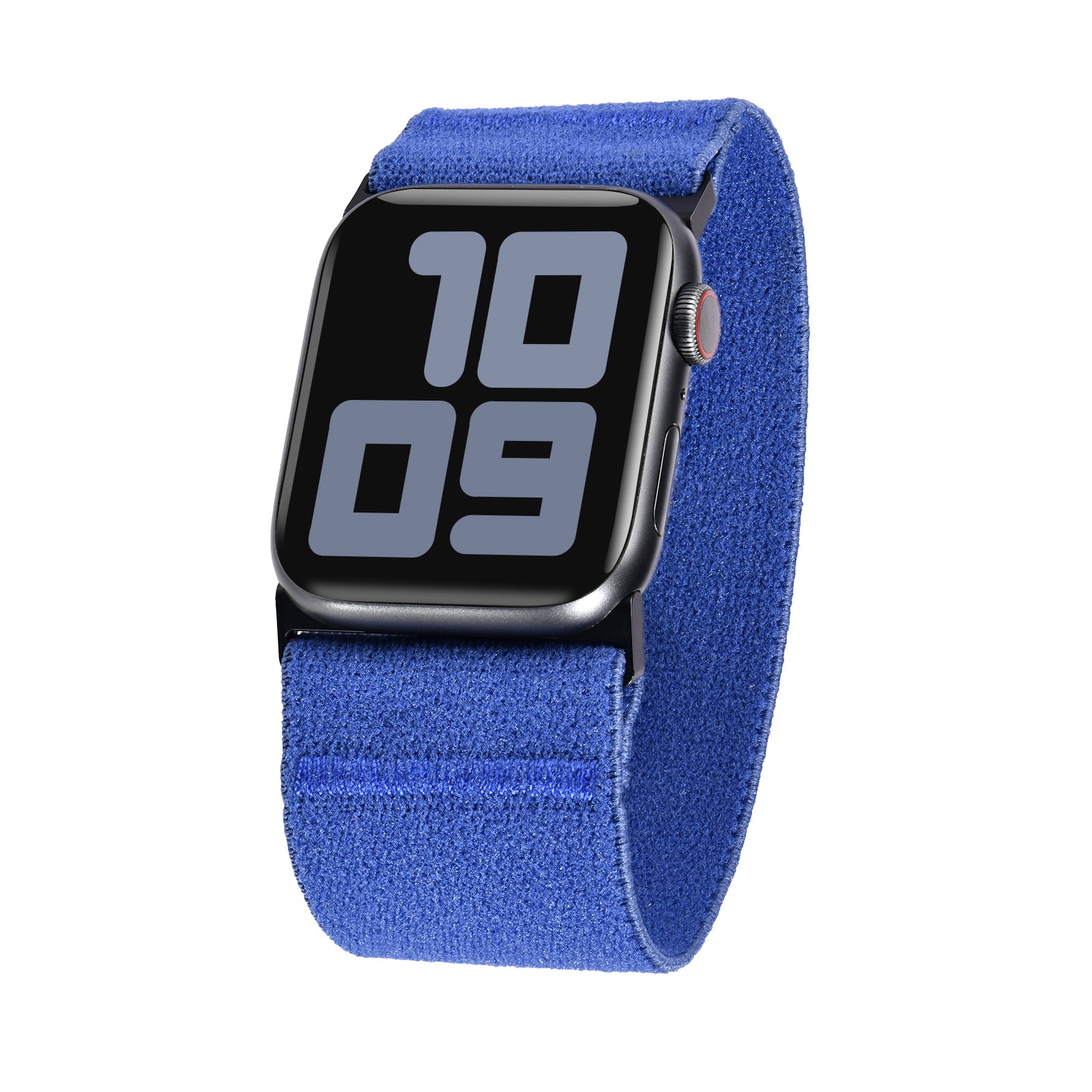 Tefeca Unity Series Elastic Compatible/Replacement Band for Apple Watch/Apple Watch Ultra | Blue Plush | 38/40/41mm 42/44/45mm