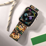 Tefeca Unity Series Elastic Compatible/Replacement Band for Apple Watch/Apple Watch Ultra | Youth | 38/40/41mm 42/44/45/49mm
