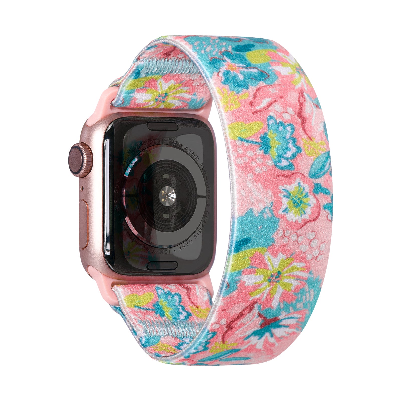 Spring Floral Adjustable Elastic Band for Apple Watch, Fitbit, Samsung -  Dót Outfitters
