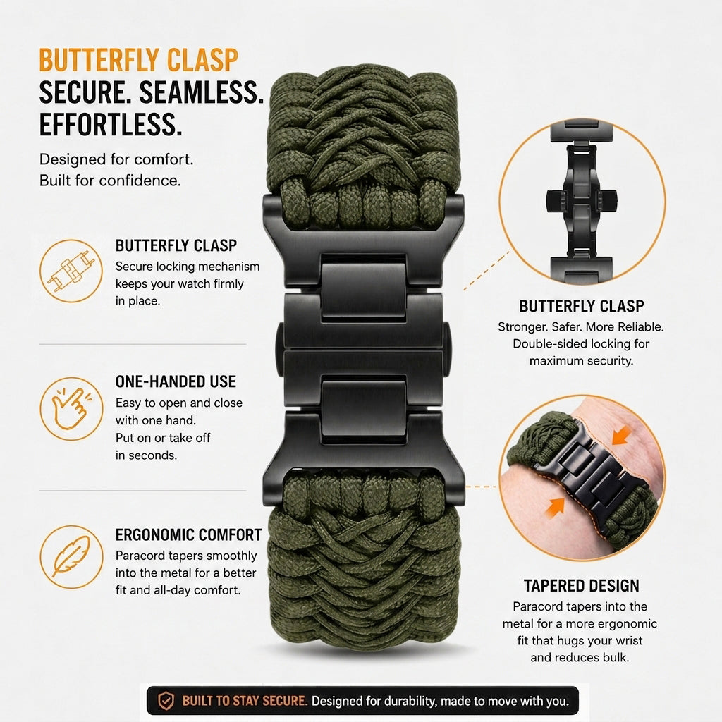 Titan Paracord Band-Army Green