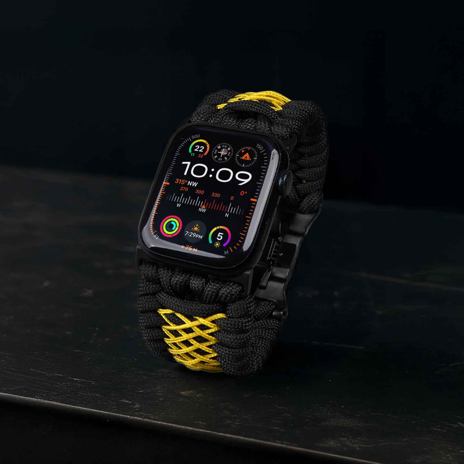 Tefeca Titan Series Paracord Band Compatible with Apple Watch-Volt