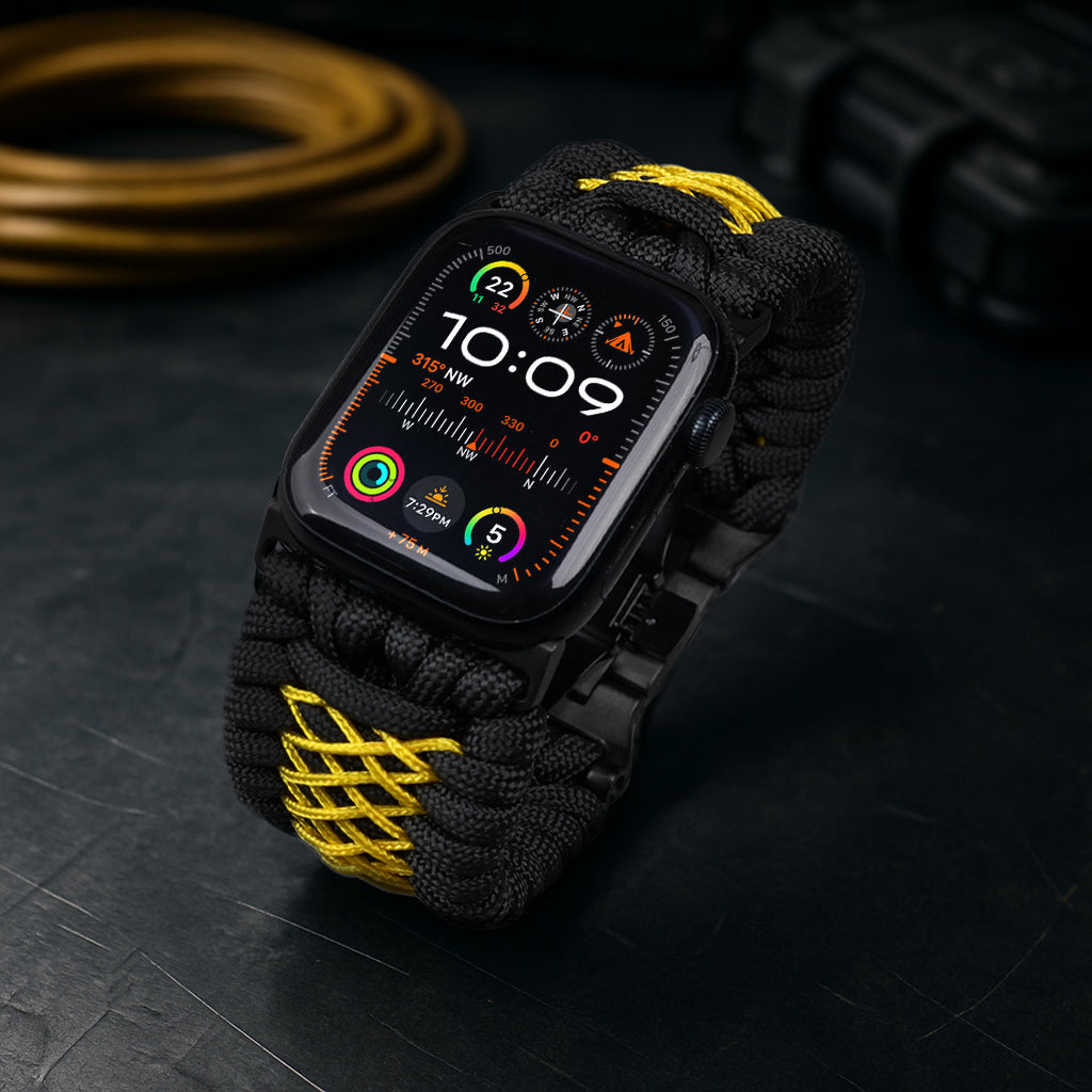 Tefeca Titan Series Paracord Band Compatible with Apple Watch-Volt