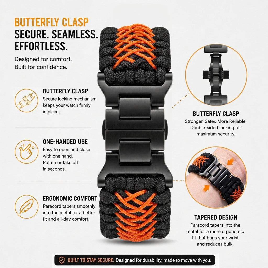 Titan Paracord Band-Ember