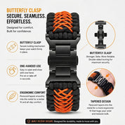 Titan Paracord Band-Ember