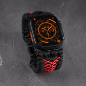Tefeca Titan Series Paracord Band Compatible with Apple Watch-Pulse