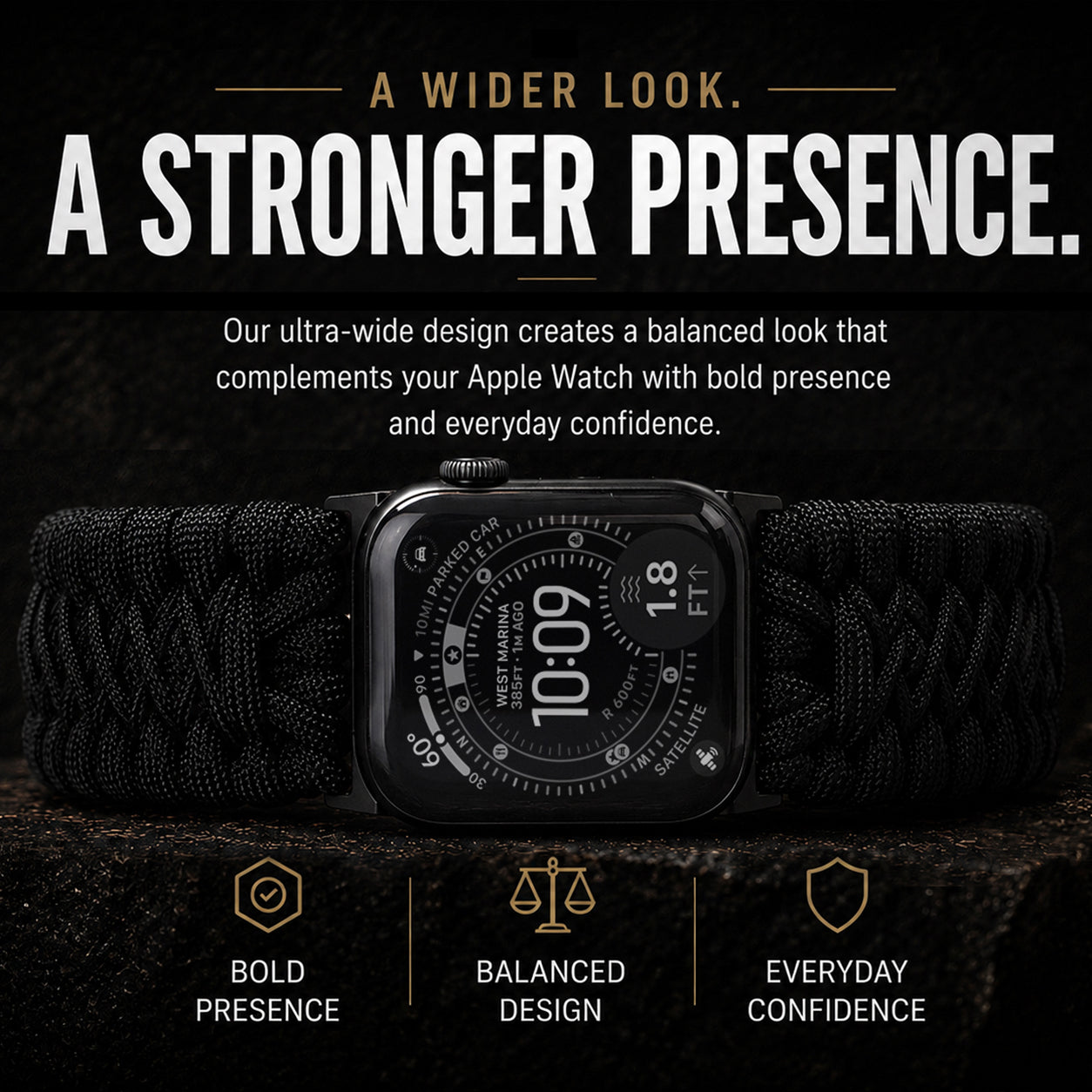 Titan Paracord Band-Black