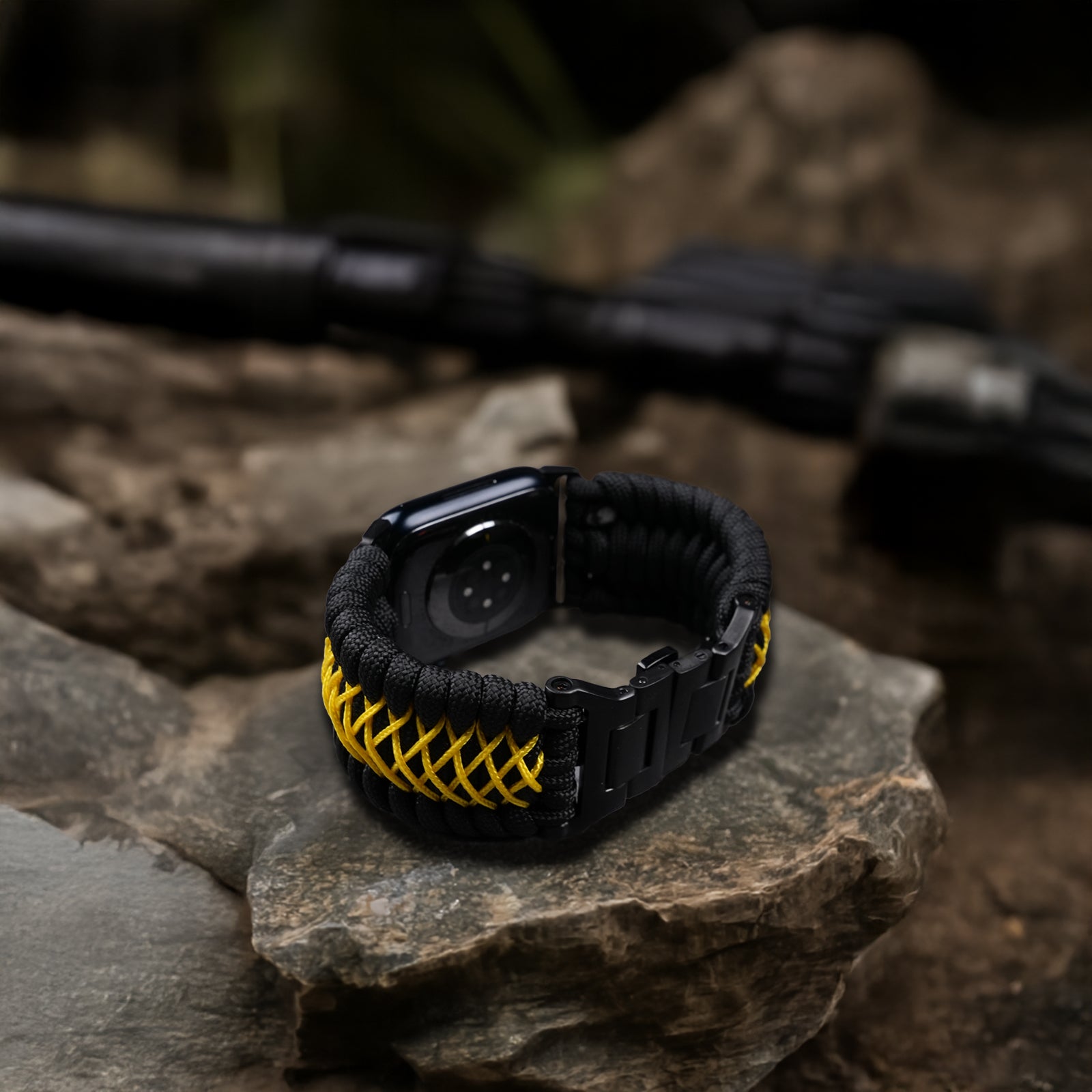 Tefeca Titan Series Paracord Band Compatible with Apple Watch-Volt