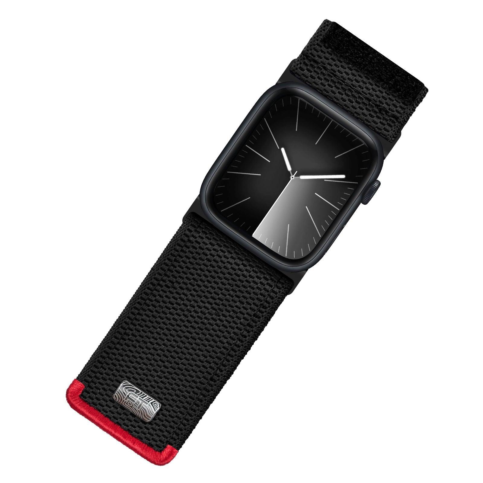 Tefeca Fortitude Elite Series Ultrawide Band Compatible with Apple Watch / Ultra/ Ultra2 / Hyper Black | 44/45/46/49mm