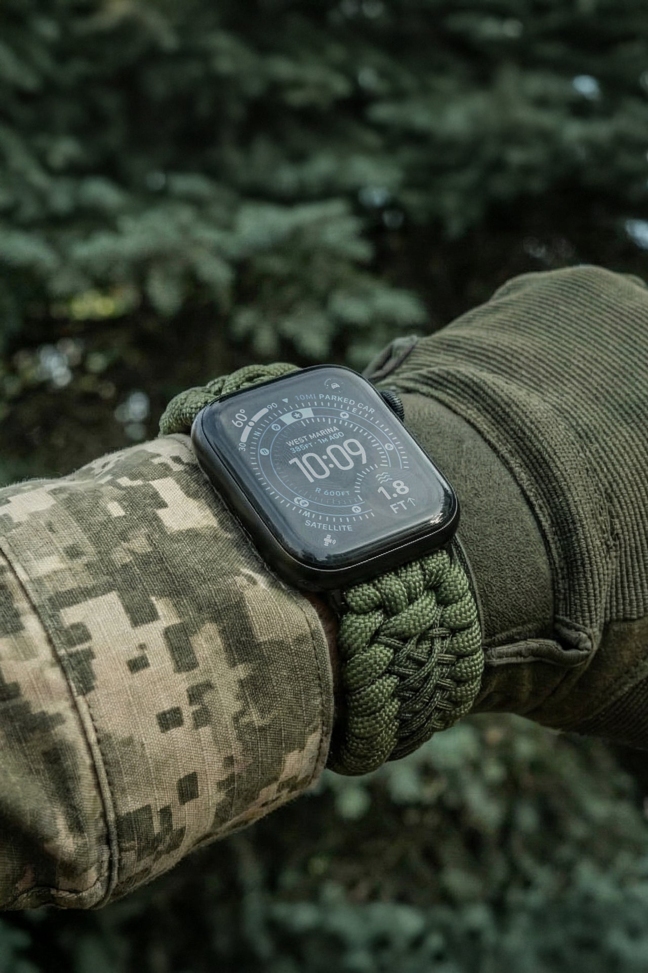 Titan Standard Wide Paracord Band-Army Green