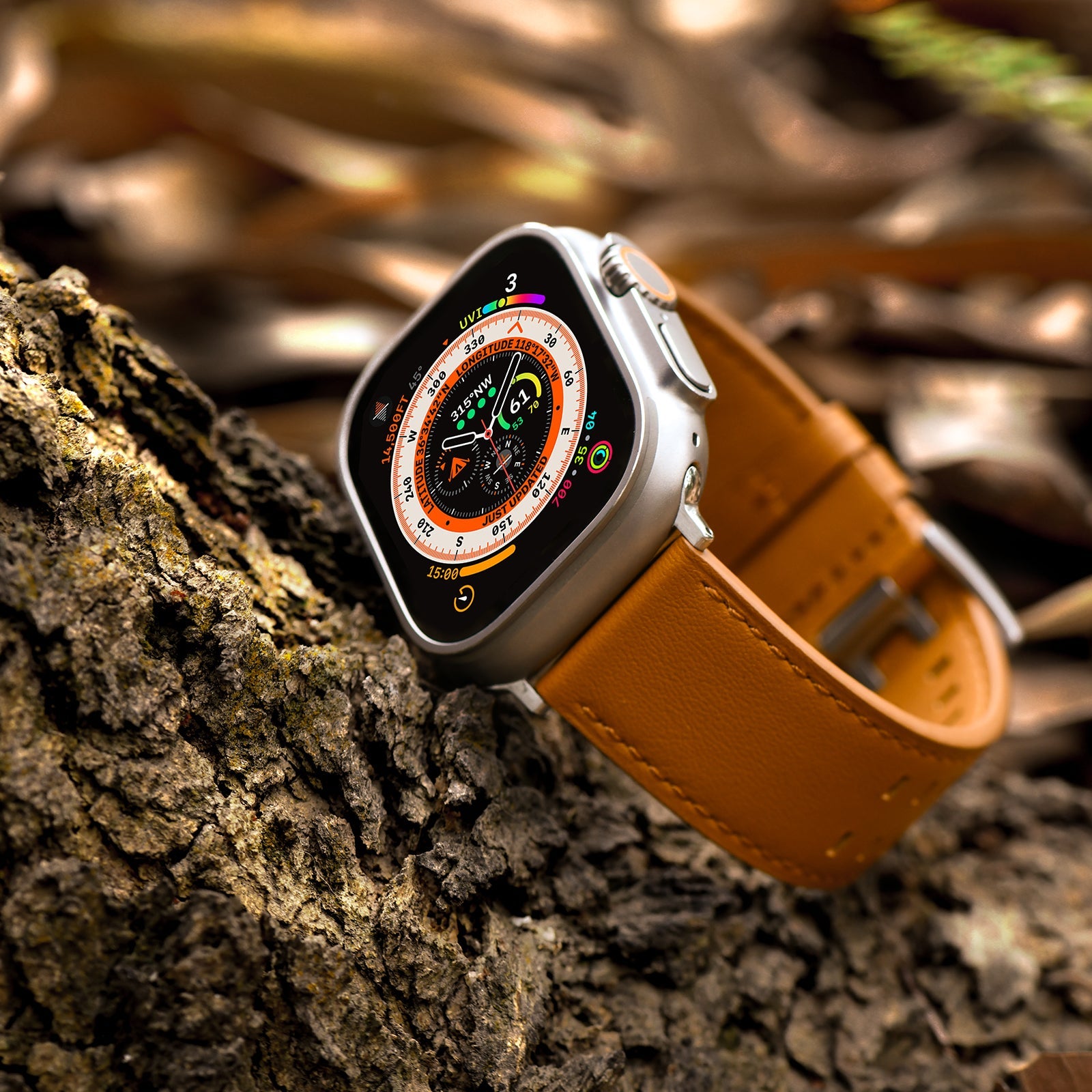 Tefeca Dual Series Replacement Watch Band Compatible with Apple Watch/