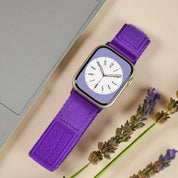 Tefeca Fortitude Series Hook and Loop Band for Apple Watch / Apple Watch Ultra / Lavender - Tefeca