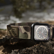 Tefeca Fortitude Series Standard Wide Hook and Loop Band for Apple Watch /Apple Watch Ultra | Nylon Camo - Tefeca