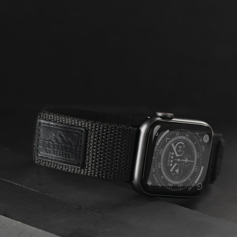 Apple Watch Ultra | Canvas Black label - Tefeca