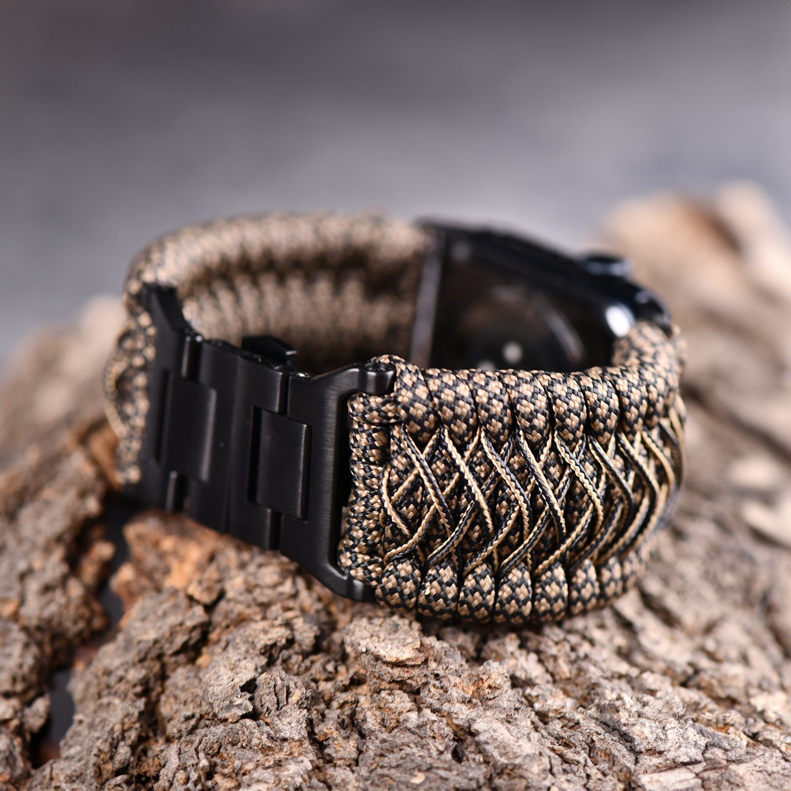 Tefeca Titan Series Paracord Band Compatible with Apple Watch (Viper