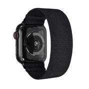Tefeca Unity Series Elastic Compatible/Replacement Band for Apple Watch/Apple Watch Ultra | Black Colored | 38/40/41mm 42/44/45/49mm - Tefeca