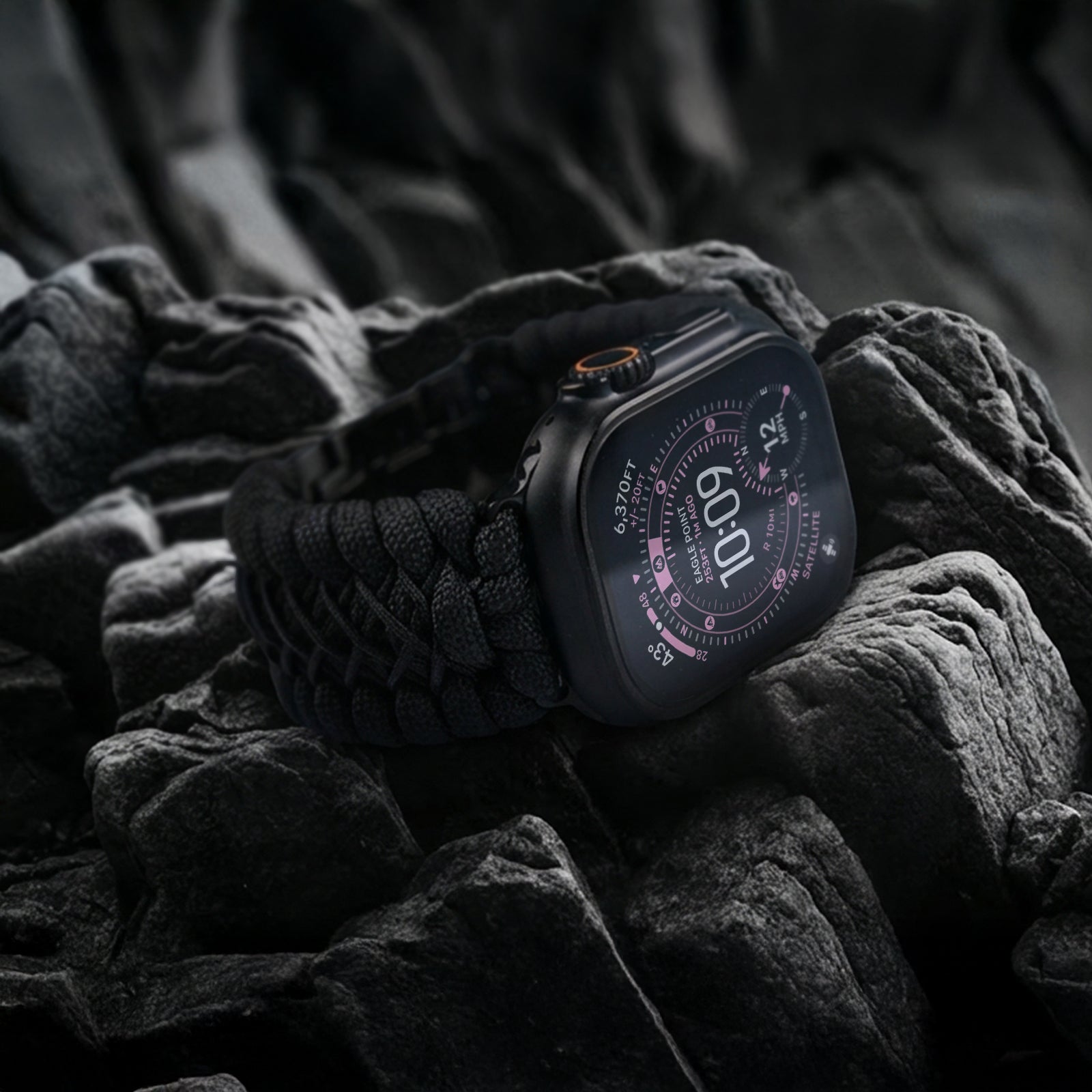 Titan Standard Wide Paracord Band-Black