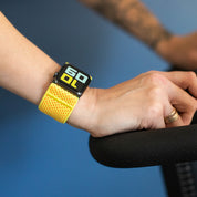 Tefeca Unity Series Elastic Compatible/Replacement Band for Apple Watch/Apple Watch Ultra | Yellow Sunflower | 38/40/41mm 42/44/45mm