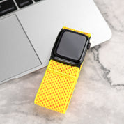 Tefeca Unity Series Elastic Compatible/Replacement Band for Apple Watch/Apple Watch Ultra | Yellow Sunflower | 38/40/41mm 42/44/45mm