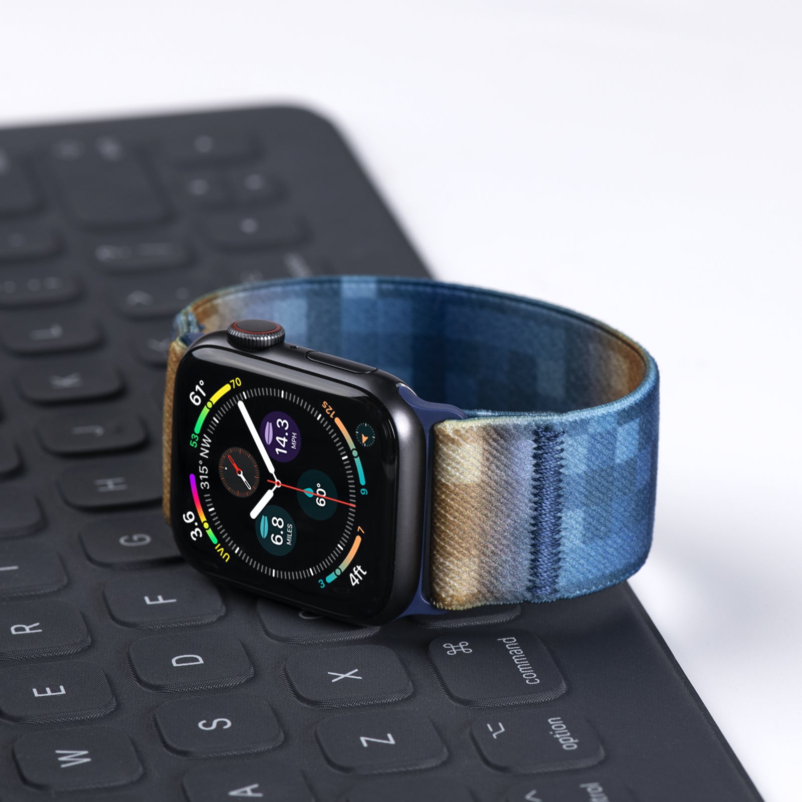 Tefeca Elastic Band for Apple Watch /Apple Watch Ultra | Phantom | 38/40/41mm 42/44/45/49mm