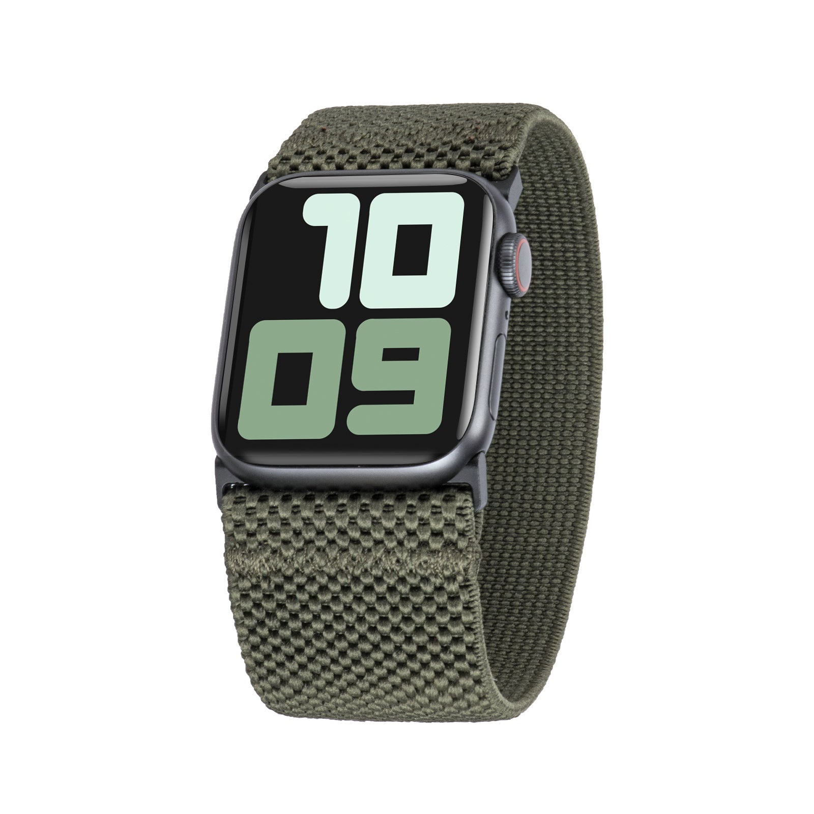 Tefeca Unity Series Elastic Compatible/Replacement Band for Apple Watch/Apple Watch Ultra | Army Green | 40/41/42mm 44/45/46/49mm