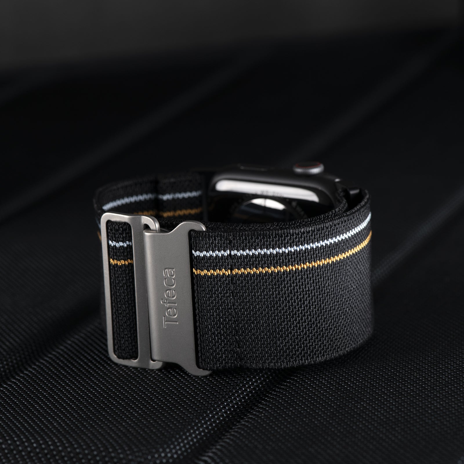 Tefeca Ultra Wide Adjustable Hook Buckle Elastic Band For Apple Watch /Apple Watch Ultra  | Universe | 42/44/45mm