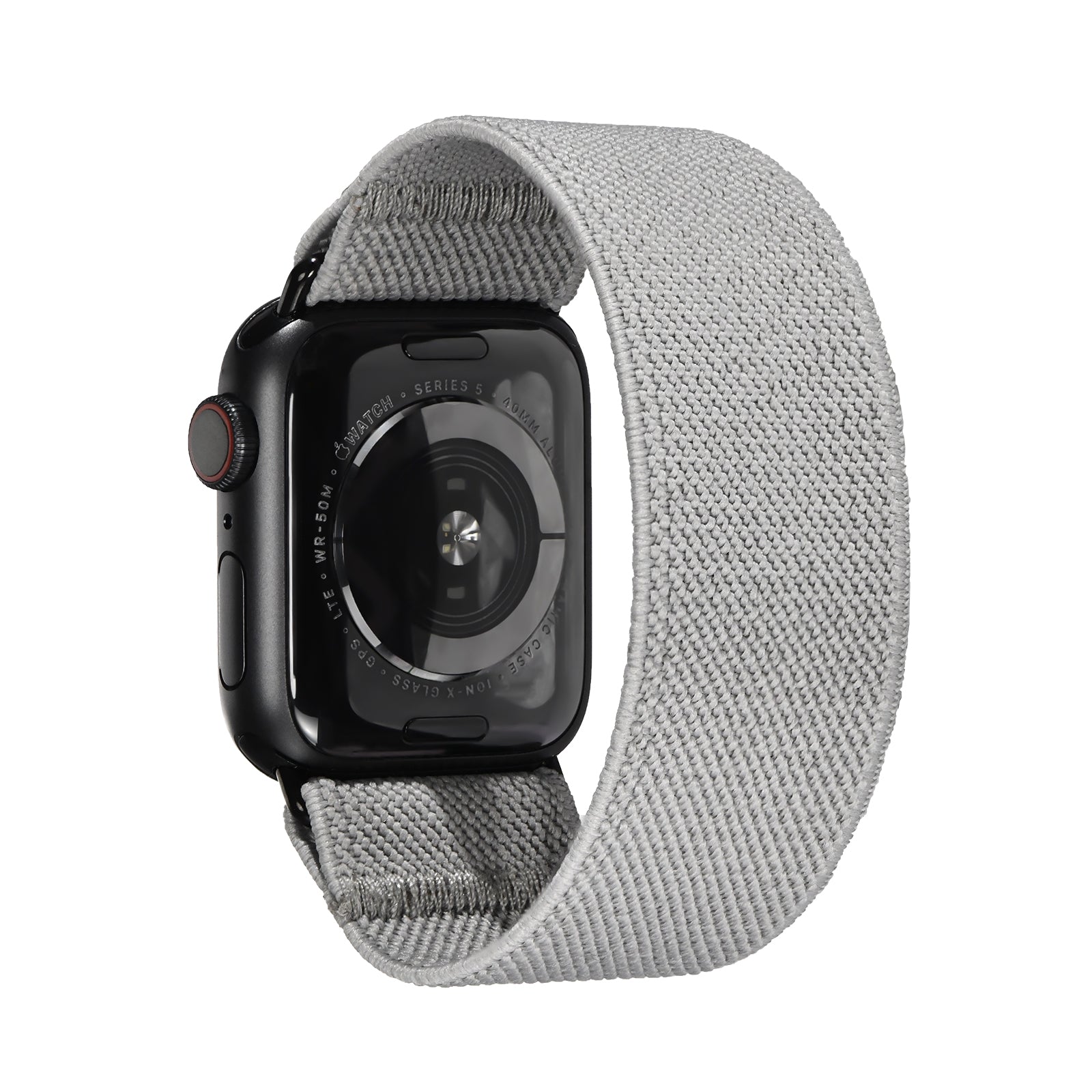 Tefeca Unity Series Elastic Compatible/Replacement Band for Apple Watch/Apple Watch Ultra | Grey  | 38/40/41mm 42/44/45/49mm