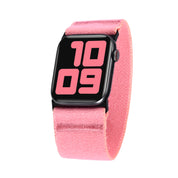 Tefeca Unity Series Elastic Compatible/Replacement Band for Apple Watch/Apple Watch Ultra | Pink Plush | 38/40/41mm 42/44/45mm